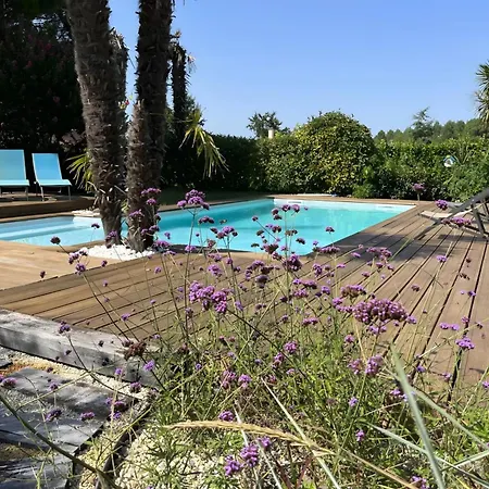 Et Nature Avec Piscine Dom wakacyjny Sanguinet